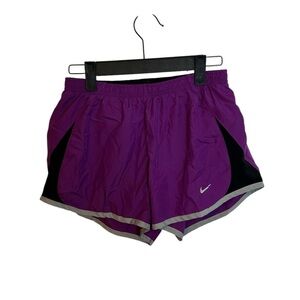 Nike Purple Lined Running Shorts